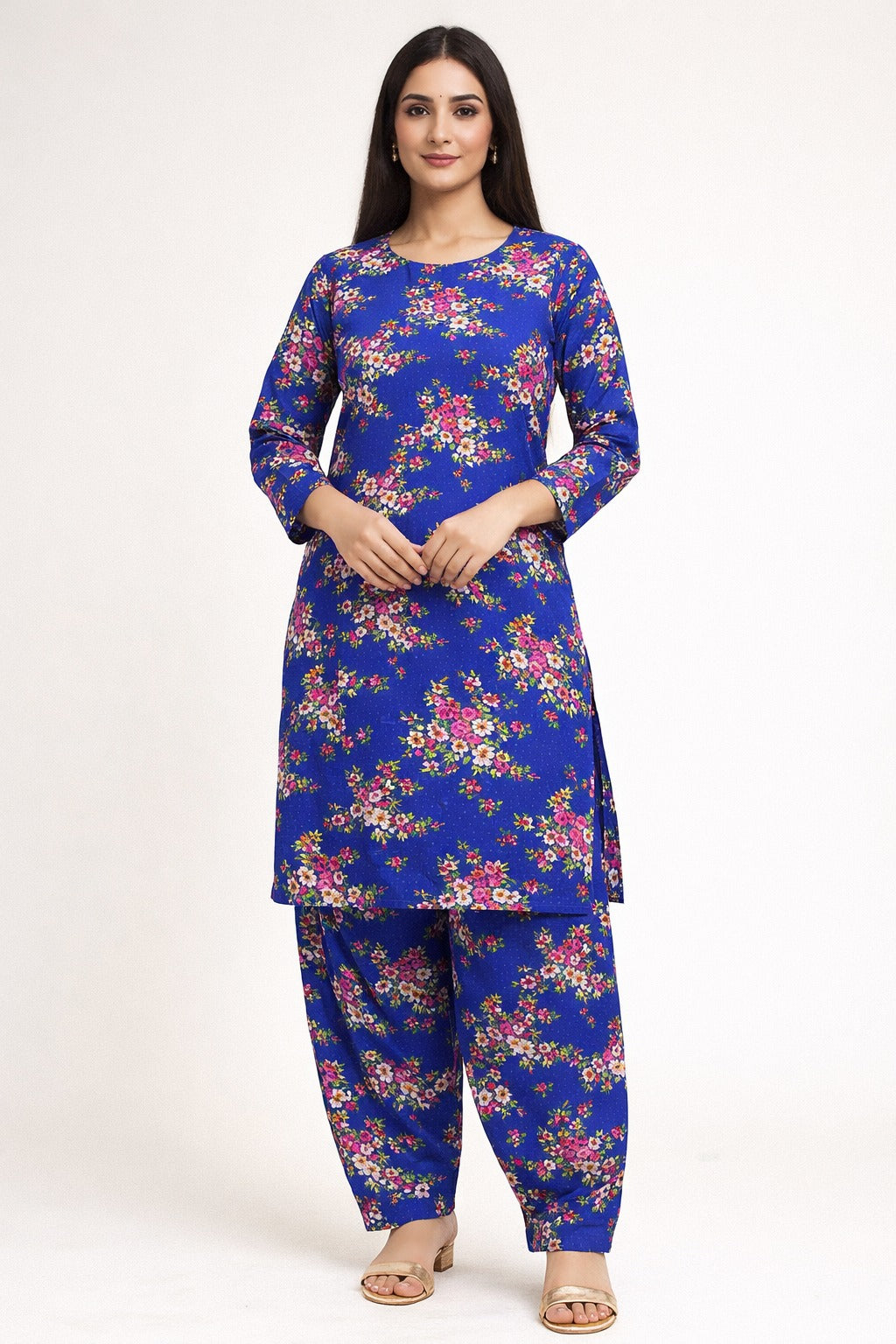 LADIES AL KARAM PRINTED LAWN SUIT-UNSTITCHED-2PIECE