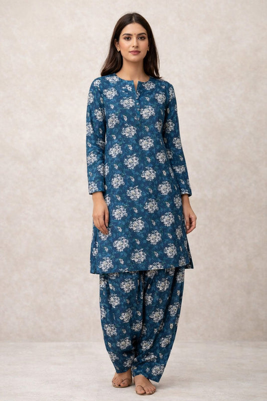LADIES AL KARAM PRINTED LAWN SUIT-UNSTITCHED-2PIECE