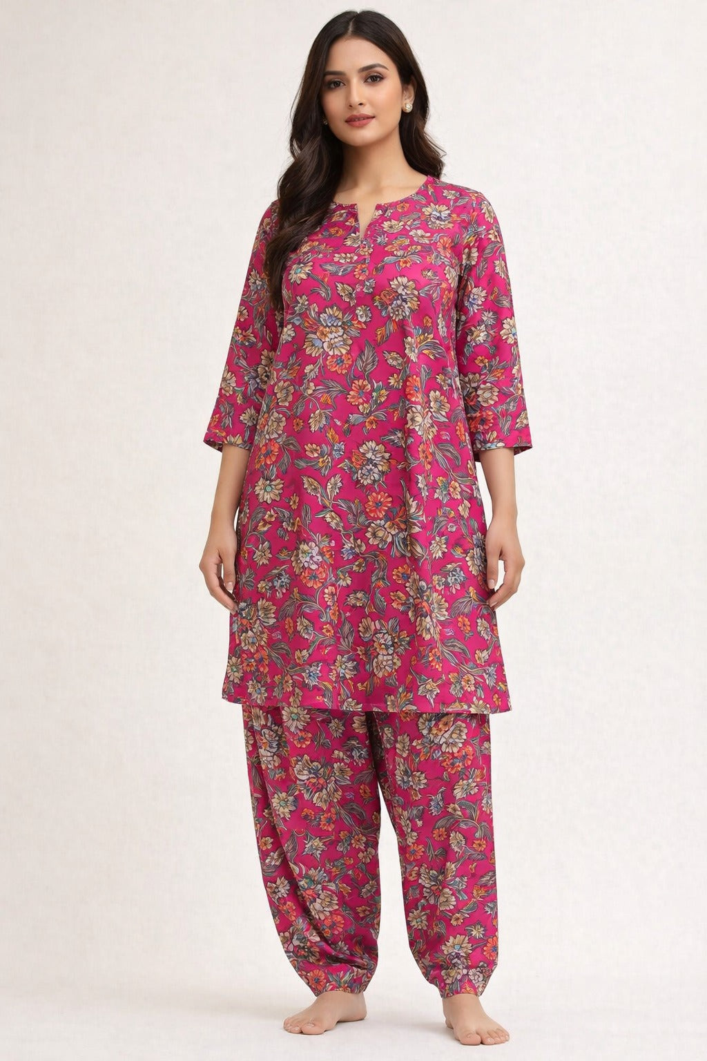 LADIES AL KARAM PRINTED LAWN SUIT-UNSTITCHED-
